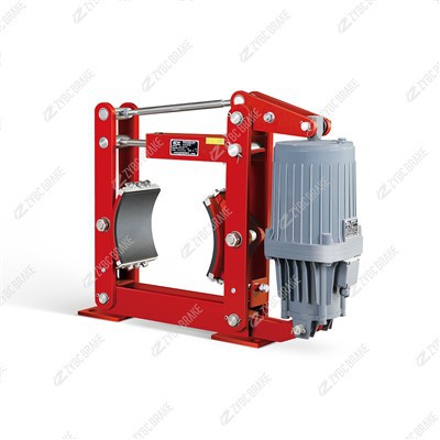 Model bezpečnostní brzdy YWZ4-150/D25