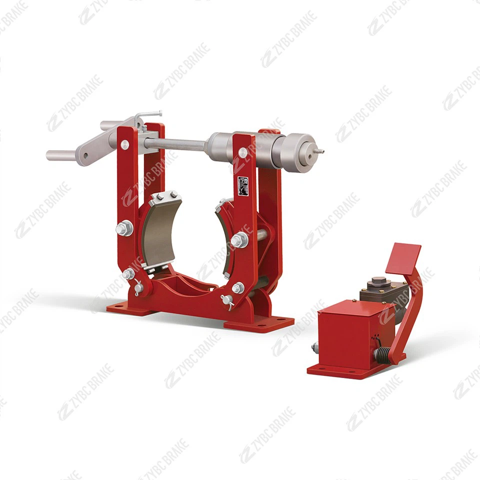 Model elektrohydraulické bubnové brzdy řady TYWZ2